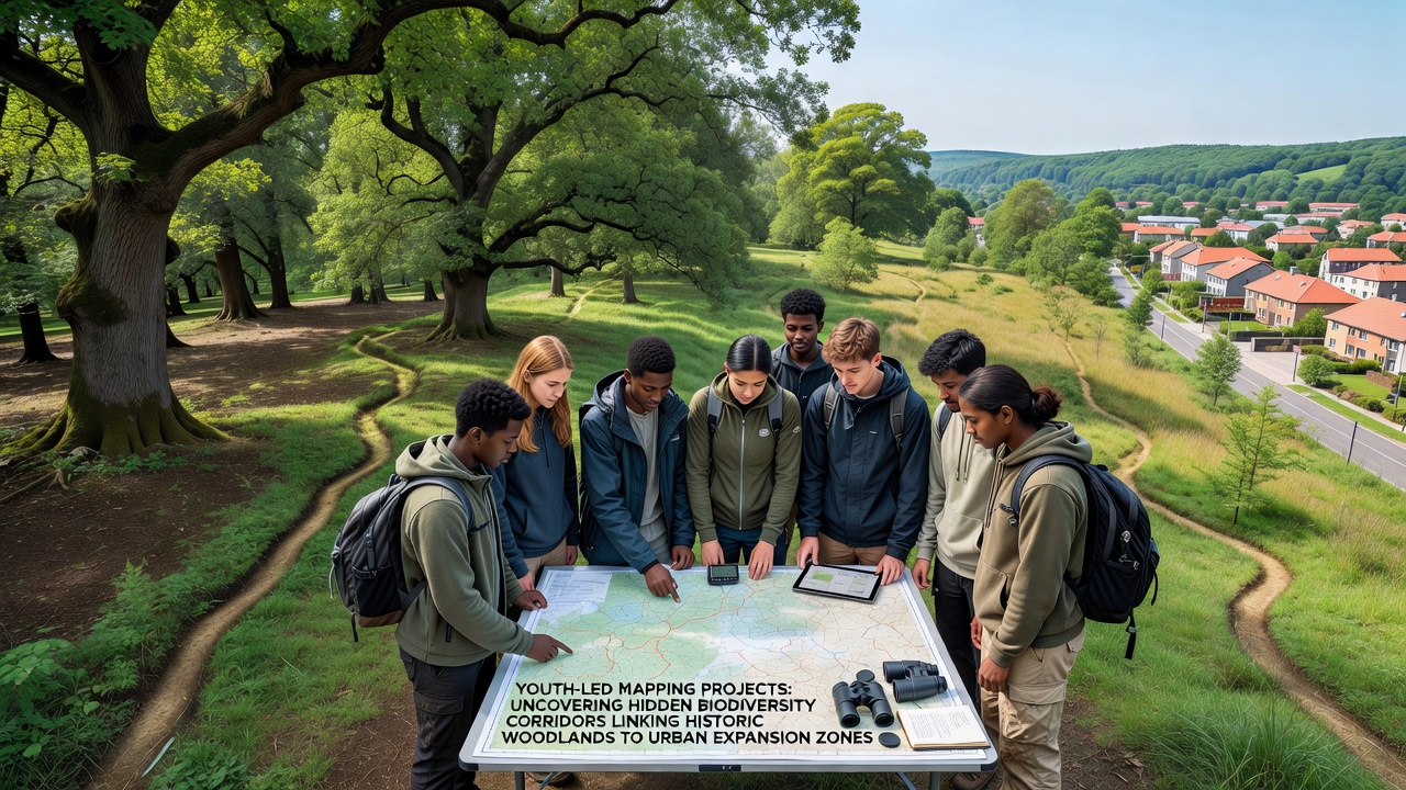 Youth-Led Mapping Projects Reveal Biodiversity Corridors Connecting Historic Woodlands and Urban Growth Zones